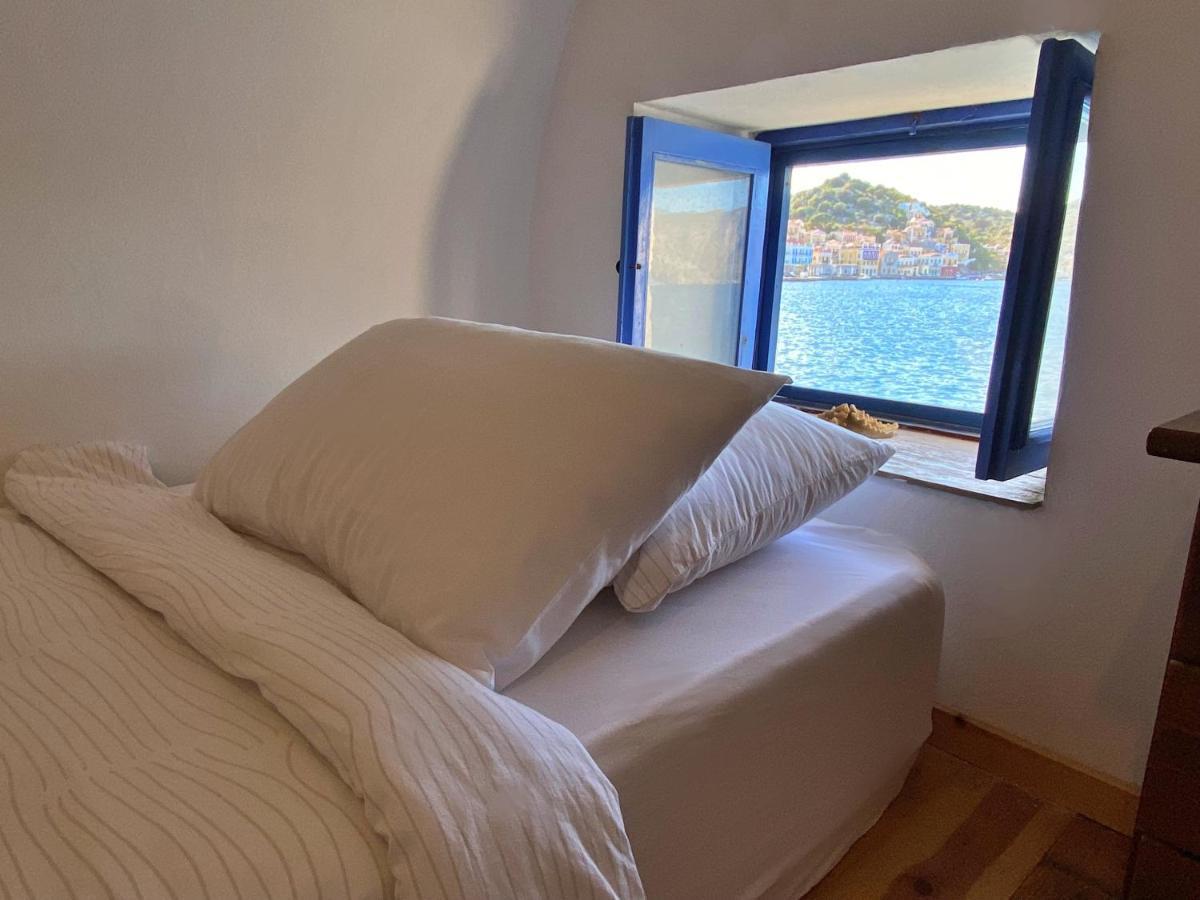 Seafront - Harbour View , Pitini 2 Διαμέρισμα Σύμη Εξωτερικό φωτογραφία